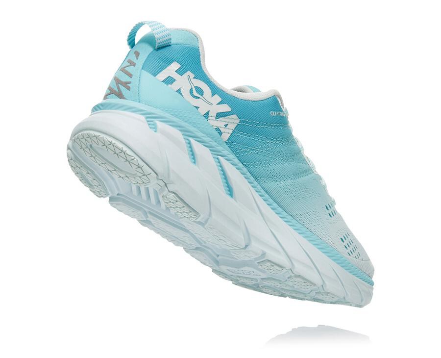 Basket Hoka One One Clifton 6 Femme - Bleu/Blanche - DRN-562849